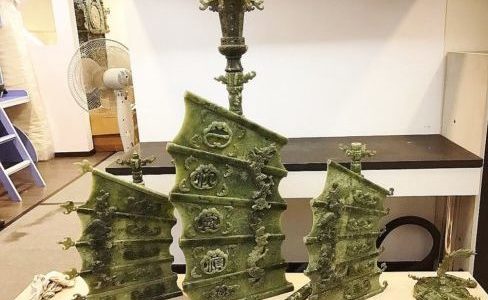 Jade Stone Clock Tower-3