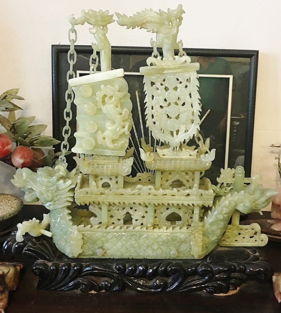 Jadeite Stone Ship